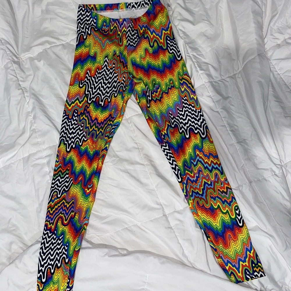 Jen Stark Psychedelic Leggings